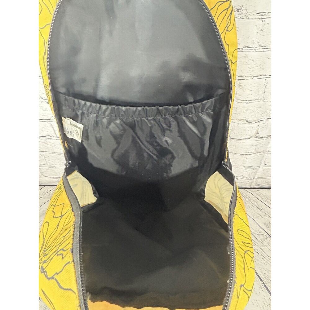RVCA Estate II Yellow & Black Backpack Laptop Outdoor - Picture 7 of 10